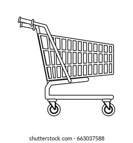 shopping cart market store empty buy symbol