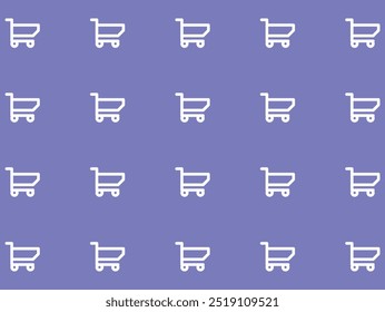 shopping cart pattern background element design