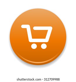 Shopping Cart Round Icon