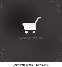 Shopping Cart Sign,vector