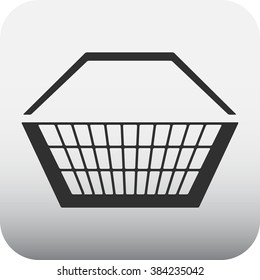 Shopping cart simple icon