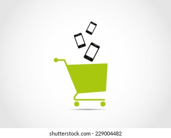 Shopping Cart Smartphone