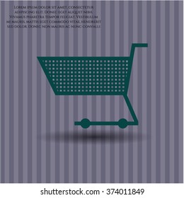 Símbolo del carrito de compras