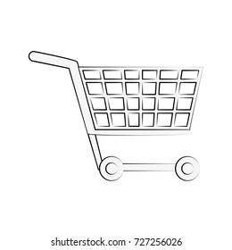 Shopping cart symbol