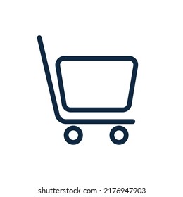 Símbolo del carro de la compra. NetShopping. Vector.