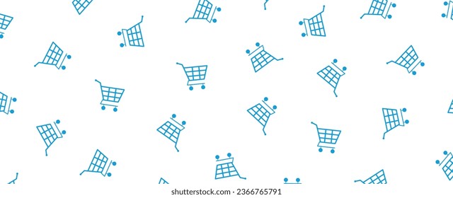 shopping cart texture on white background