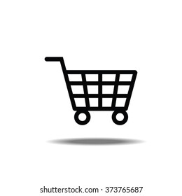 Shopping Cart Thin Line Single Icon