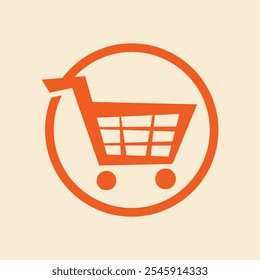 Shopping Cart trendy artwork fetching abstract vector illustration colorful practical design.eps