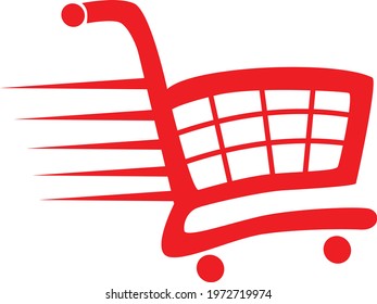 Shopping Cart Trolley Cart Vector 