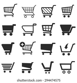 shopping cart vector