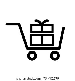 shopping cart vector