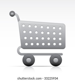 Shopping Cart. Vector in Adobe Illustrator EPS for multiple applications.
