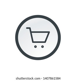Shopping Cart - Vector App Icon