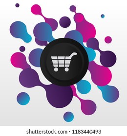 Shopping cart vector icon
