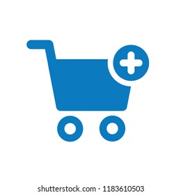 Shopping cart vector icon