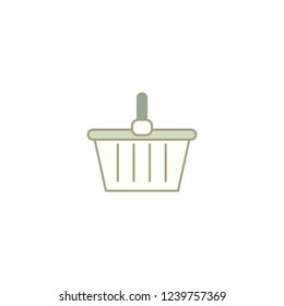 shopping cart vector icon