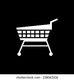 shopping cart vector icon