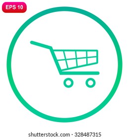 Shopping Cart vector icon.