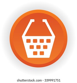 Shopping cart vector icon 