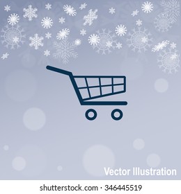 Shopping Cart vector icon.