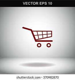 Shopping Cart vector icon.