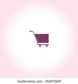 Shopping Cart Vector Icon.