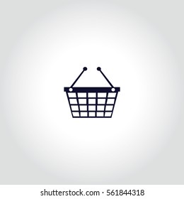 Shopping Cart Vector Icon.