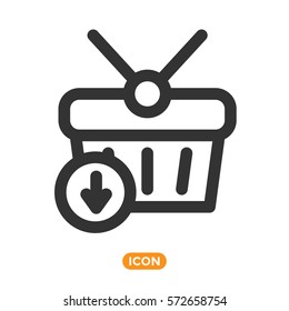 Shopping Cart Vector Icon
