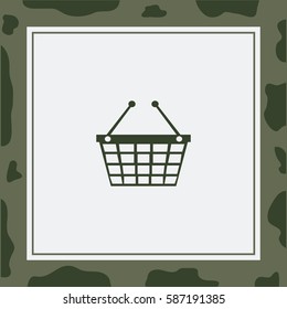 Shopping Cart Vector Icon.