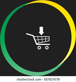 Shopping Cart vector  icon
