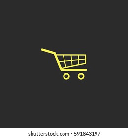 Shopping Cart vector  icon.