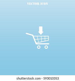 Shopping Cart vector  icon.