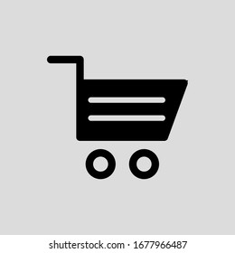 
icono del vector de compra plano