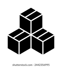 Icono del vector del carrito de compras, diseño plano. Aislado sobre fondo blanco.
