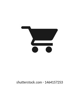 Shopping cart vector icon illustration