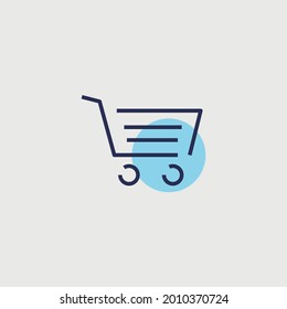 carro de la compra vectores icono trolear