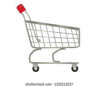 Shopping cart. vector illustration
