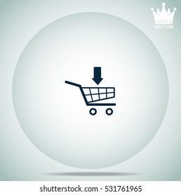 Shopping Cart  vector illustration.