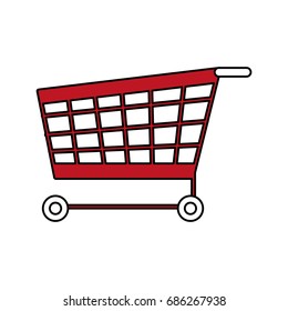 shopping cart vector illustration