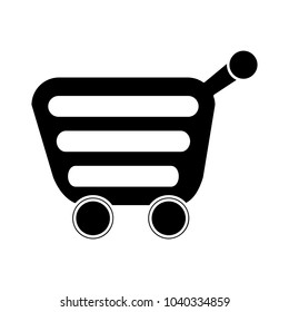 shopping cart vector symbol