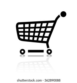 Shopping cart Web Icon Button Set