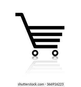 Shopping Cart Web Icon Button Set