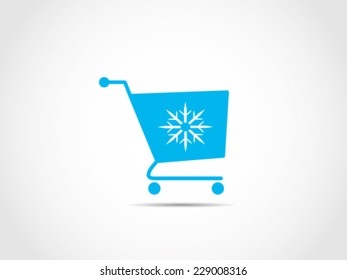 Shopping Cart Winter