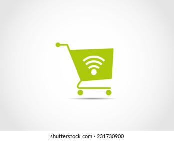 Shopping Cart Wireless Device