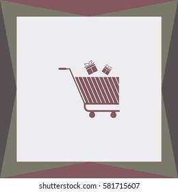 Shopping Carts Vector Icon.