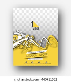 Shopping Center Store Flyer & Poster Template 