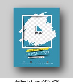 Shopping Center Store Flyer & Poster Template 