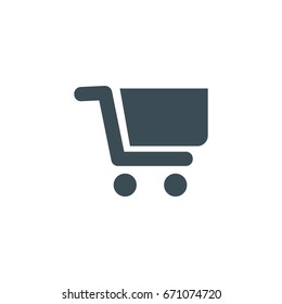 shopping chart icon, can be used for web and mobile design