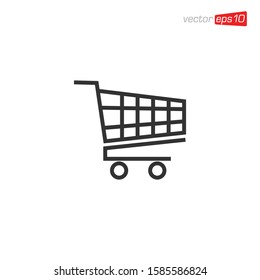 Shopping Chart Icon Design Vector