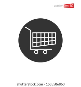Shopping Chart Icon Design Vector